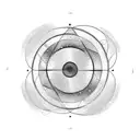 enso circle tattoo design idea