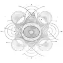 enso circle tattoo design idea