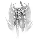 devil may cry 5 tattoo design idea