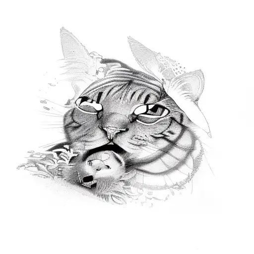 family love tattoo design idea