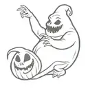 Oogie Boogie tattoo design idea