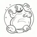 Oogie Boogie tattoo design idea