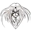 Alucard  tattoo design idea