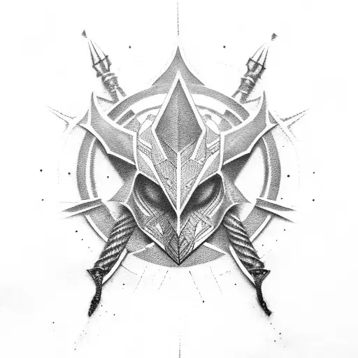 assassin's creed symbol tattoo design idea