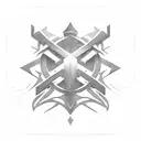 assassin's creed valhalla symbol tattoo design idea