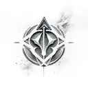 assassin's creed symbol tattoo design idea