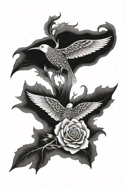 the eternal journey of the soul tattoo design idea