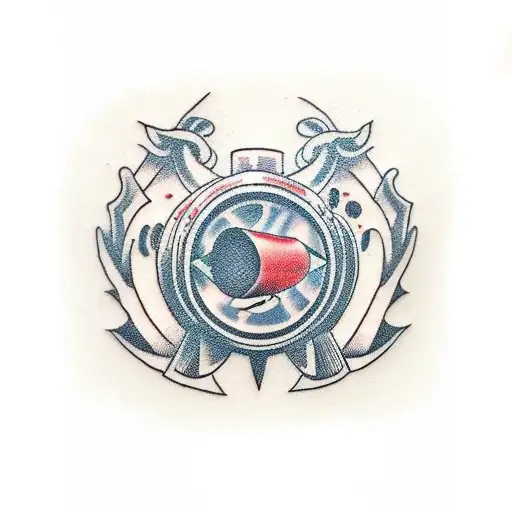 universal sound tattoo design idea