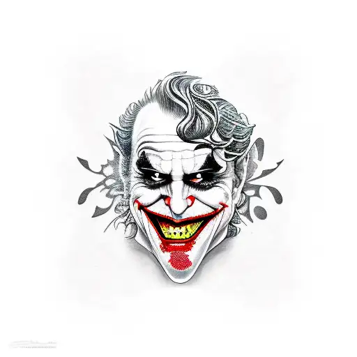 Amazon.com : TASROI 5 Sheets 3D Joker Tattoos Hand Face Halloween Makeup  Kit, Smile Face Ghost Clown Damaged Joker Temporary Tattoo For Men Women  Adults, Scary Prisoner Fake Tattoo Stickers Halloween :