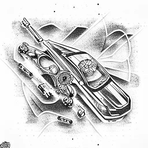 Grand Theft Auto San Andreas tattoo design idea