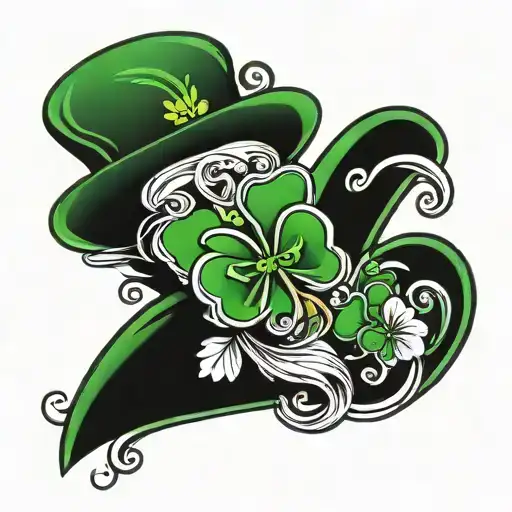 st Patrick irish tattoo design idea