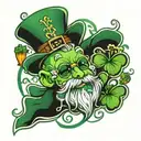st Patrick irish tattoo design idea