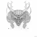 animal sleeve tattoo design idea