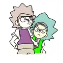 ricky and morty tattoo design idea