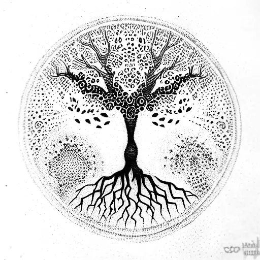 Tree of Life tattoo design idea