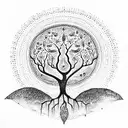 Tree of Life tattoo design idea