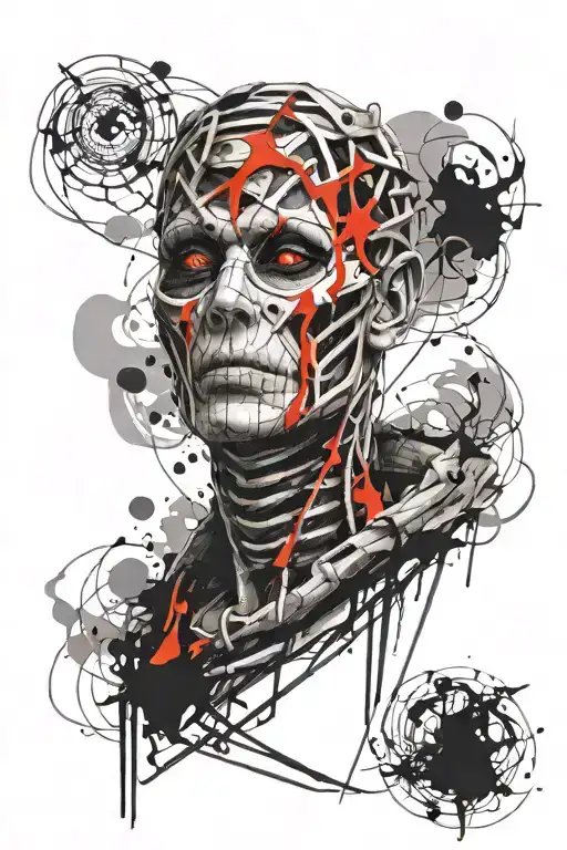 mummy wrap sleeve tattoo tattoo design idea