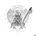 Sephiroth tattoo design idea