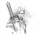Sephiroth tattoo design idea