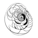 nautilus  tattoo design idea