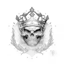 King's Crown tattoo design idea