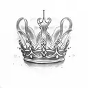King's Crown tattoo design idea
