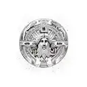 sleeve with all Zeus, Hera, Athena, Apollo, Poseidon, Ares, Artemis, Demeter, Aphrodite, Dionysus, Hermes, and Hephaist tattoo design idea