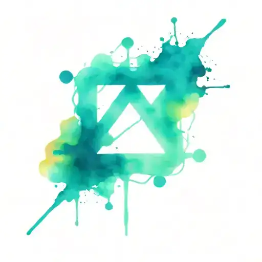 adrenaline molecule tattoo design idea