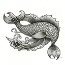 seaman tattoo design idea