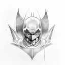 batman logos  tattoo design idea