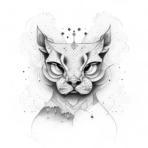 watch with astral travel tattoo design idea