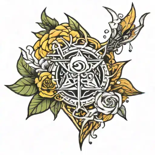 Alchemy tattoo design idea