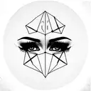 A quote: “Beyond the veil of reality lies the beautiful glitch of our existence, a dance between fate and free will.” tattoo design idea