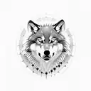 wolf's bite traces, teeth only, neck tatoo tattoo design idea