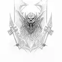 witcher  tattoo design idea