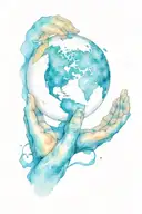 atlas holding the world tattoo design idea