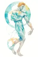 atlas holding the world tattoo design idea