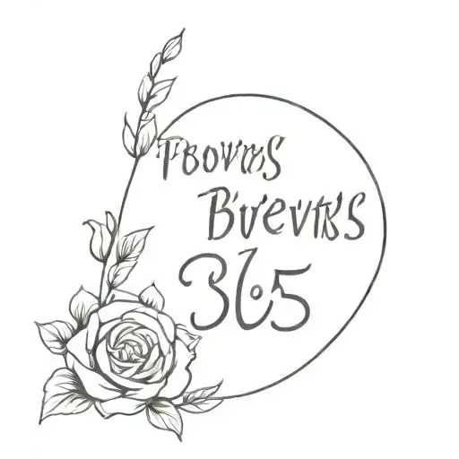 proverbs 31:25 tattoo design idea