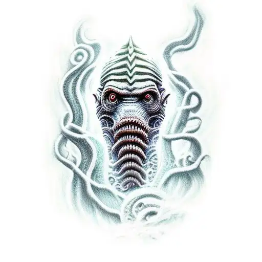 dagon lovecraft  tattoo design idea