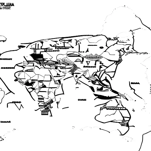 A map of the world with the client's favorite travel destinations (Australia, Canada, Colombia) marked, showcasing their love for exploring new places. tattoo design idea