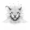 brujula nordica tattoo design idea