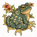 gamabunta toad tattoo design idea