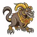 houndoom tattoo design idea