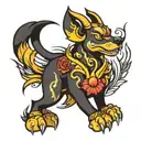 houndoom tattoo design idea