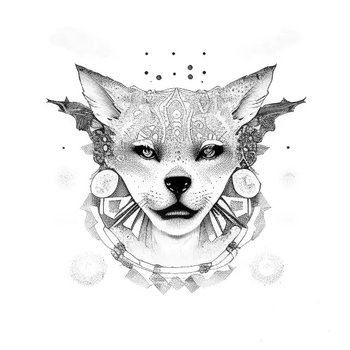 shelter tattoo design idea