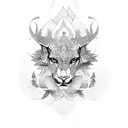 arjuna tattoo design idea