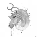 arjuna tattoo design idea