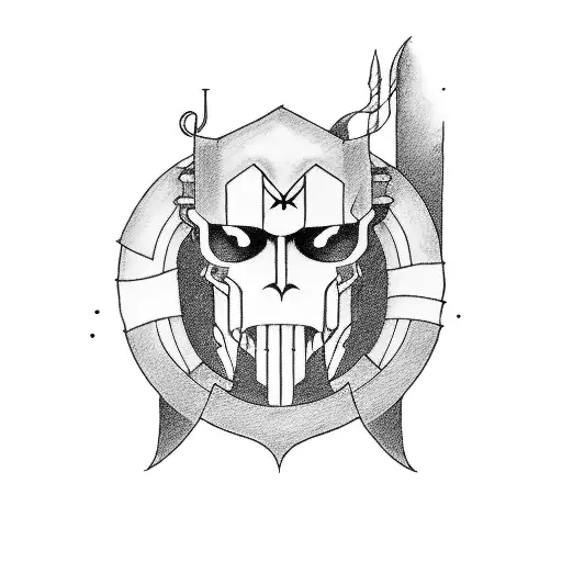 Minimalist tattoo full metal alchemist with phantom of the opera tattoo design idea
