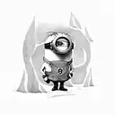 Minion  tattoo design idea