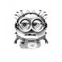 Minion  tattoo design idea